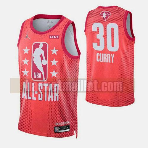 Maillot nba All Star 2022 Homme Curry 30 Rouge
