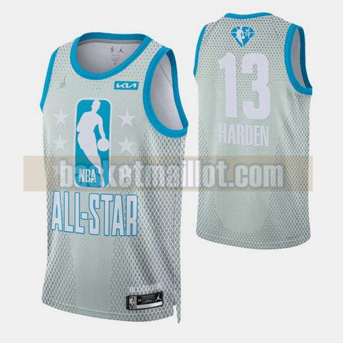 Maillot nba All Star 2022 Homme JAMES HARDEN 13 GRIS