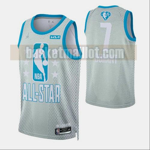 Maillot nba All Star 2022 Homme KEVIN DURANT 7 GRIS