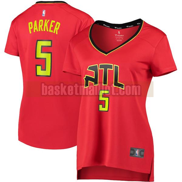 Maillot nba Atlanta Hawks statement edition Femme Jabari Parker 5 Rouge