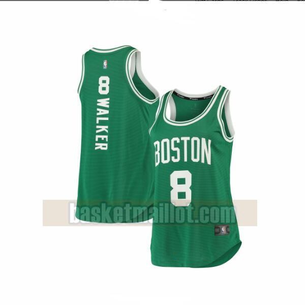 Maillot nba Boston Celtics 2019-2020 icon edition Femme Kemba Walker 8 Vert