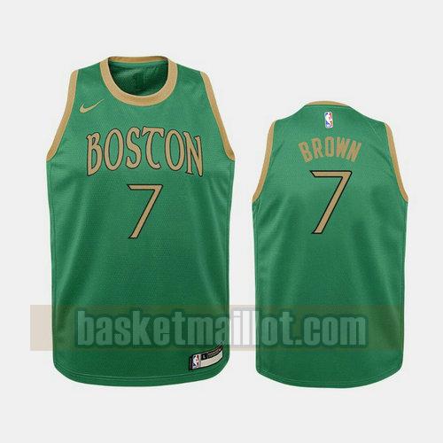 Maillot nba Boston Celtics 2019-20 Homme Jaylen Brown 7 Vert