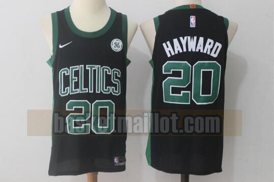 Maillot nba Boston Celtics Basketball Homme Gordon Hayward 20 Noir