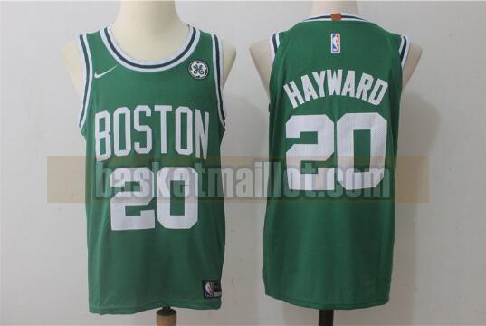 Maillot nba Boston Celtics Basketball Homme Gordon Hayward 20 Vert
