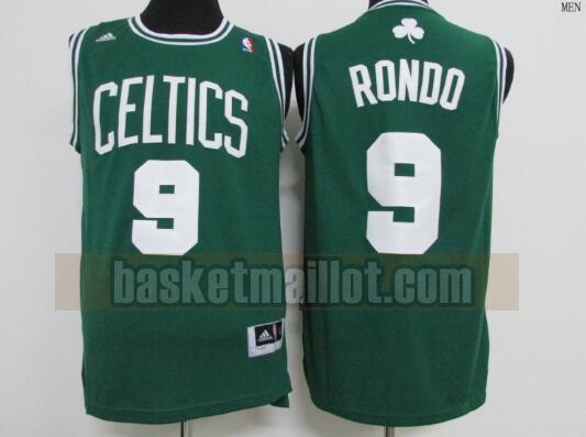 Maillot nba Boston Celtics Basketball Homme Rajon Rondo 9 Vert