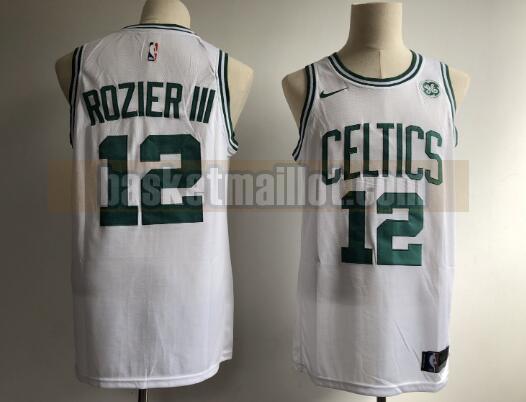 Maillot nba Boston Celtics Basketball Homme Terry Rozier 12 Blanc