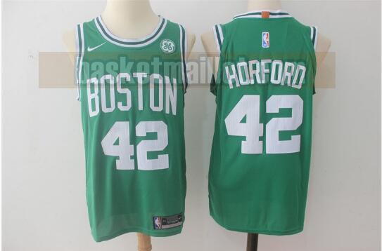 Maillot nba Boston Celtics Basketball cousu Homme Al Horford 42 Vert