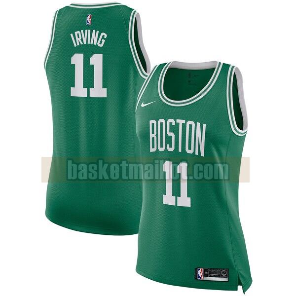 Maillot nba Boston Celtics Nike icon edition Femme Kyrie Irving 11 Vert