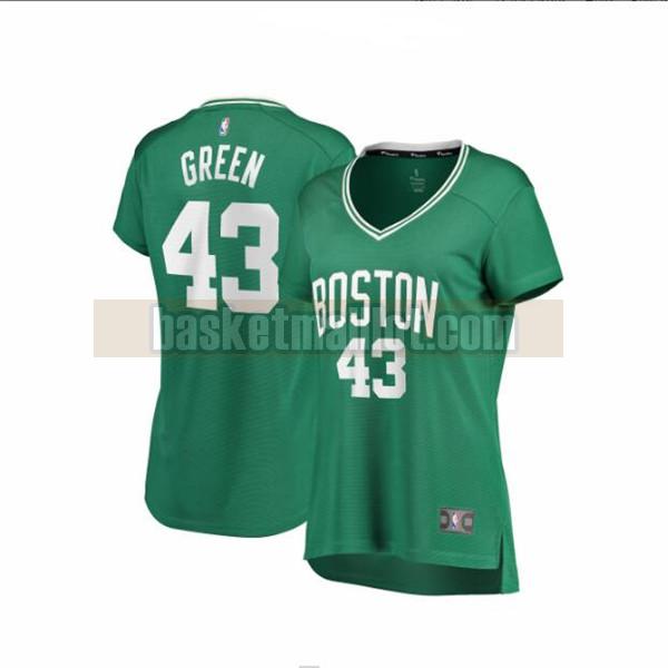 Maillot nba Boston Celtics icon edition Femme Javonte Green 43 Vert