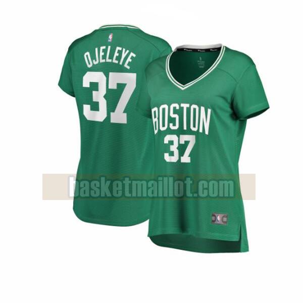 Maillot nba Boston Celtics icon edition Femme Semi Ojeleye 37 Vert