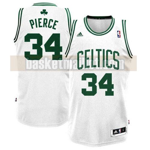 Maillot nba Boston Celtics retro Homme Paul Pierce 34 White