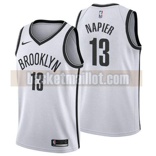 Maillot nba Brooklyn Nets 2019 Homme Shabazz Napier 13 White