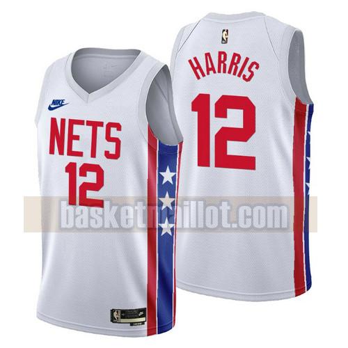Maillot nba Brooklyn Nets 2022-2023 Classic Edition Homme Joe Harris 12 Blanc