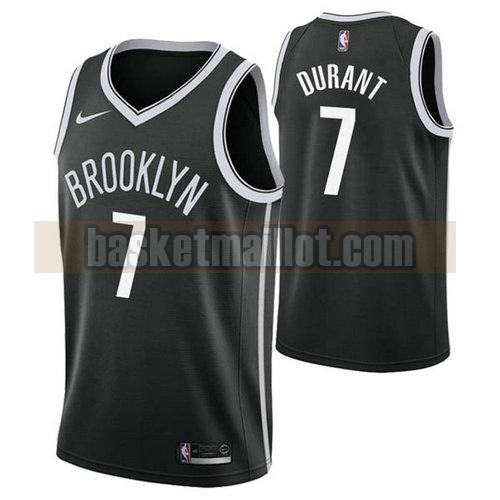 Maillot nba Brooklyn Nets nike Homme Kevin Durant 7 Noir