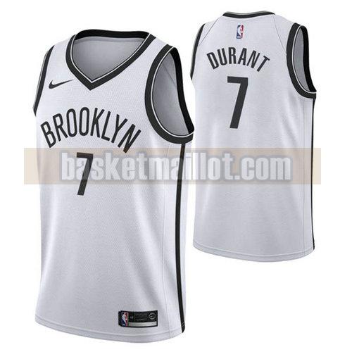Maillot nba Brooklyn Nets nike Homme Kevin Durant 7 White