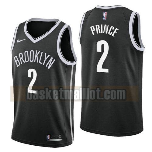 Maillot nba Brooklyn Nets nike Homme Taurean Prince 2 Noir