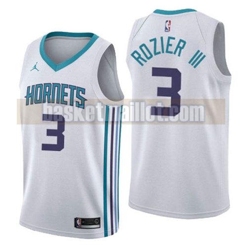 Maillot nba Charlotte Hornets 2020 Homme Terry Rozier 3 White