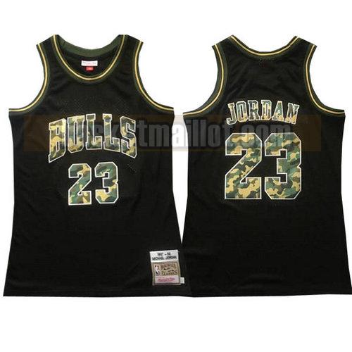 Maillot nba Chicago Bulls 1997-98 Homme Michael Jordan 23 CamouflageNBA
