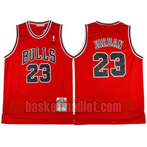 Maillot nba Chicago Bulls 1997-98 Homme Michael Jordan 23 Rouge