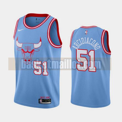 Maillot nba Chicago Bulls Villes 2019-20 Homme Ryan Arcidiacono 51 Bleu