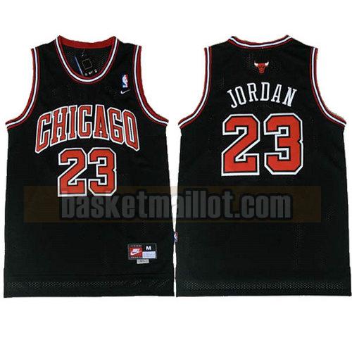 Maillot nba Chicago Bulls nike Homme Michael Jordan 23 Noir
