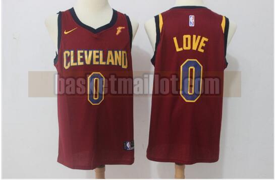 Maillot nba Cleveland Cavaliers Homme Kevin Love 0 Rouge