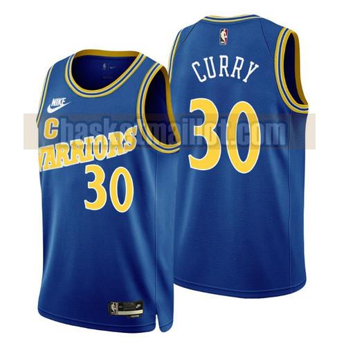 Maillot nba Golden State Warriors 2022-2023 Classic Edition Homme Stephen Curry 30 real