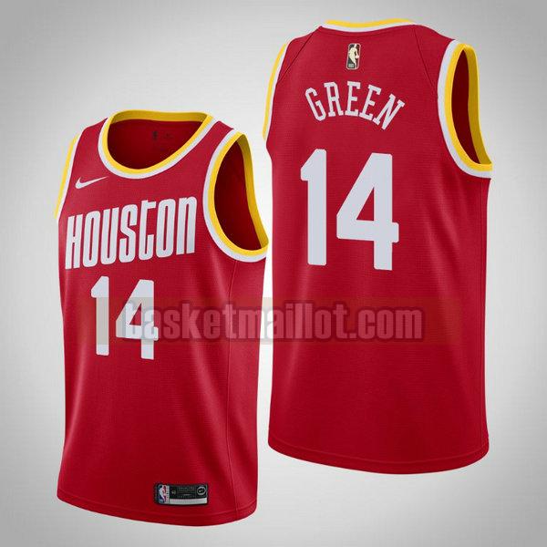 Maillot nba Houston Rockets 2020-21 saison déclaration Homme Gerald Green 14 Rouge