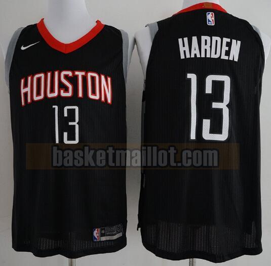 Maillot nba Houston Rockets Basketball Homme James Harden 13 Noir