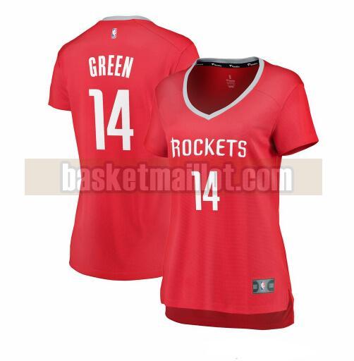 Maillot nba Houston Rockets icon edition Femme Gerald Green 14 Rouge