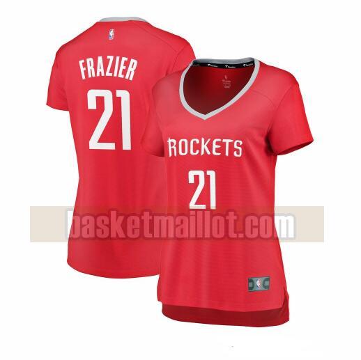 Maillot nba Houston Rockets icon edition Femme Michael Frazier 21 Rouge