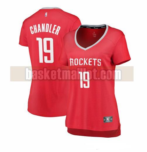 Maillot nba Houston Rockets icon edition Femme Tyson Chandler 19 Rouge