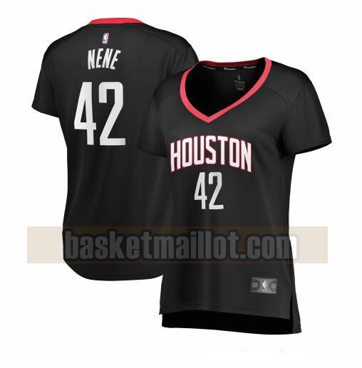 Maillot nba Houston Rockets statement edition Femme Nene 42 Noir