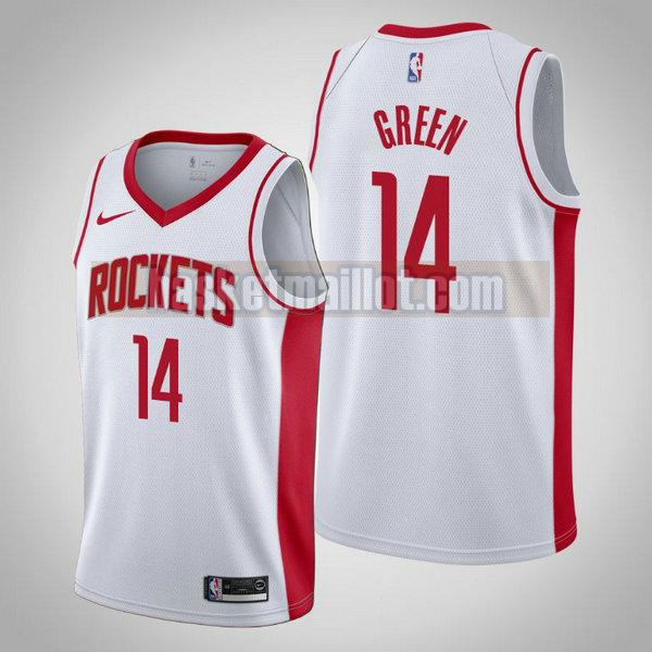 Maillot nba Houston Rockets Édition City 2019-20 Homme Gerald Green 14 blanc