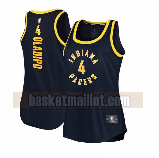 Maillot nba Indiana Pacers classique Femme Victor Oladipo 4 Bleu marin