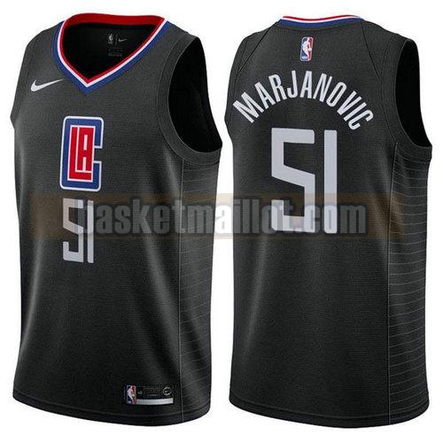 Maillot nba Los Angeles Clippers 2018-19 Homme Boban Marjanovic 51 Noir