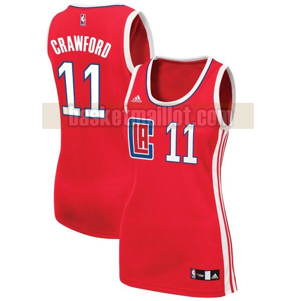 Maillot nba Los Angeles Clippers Réplique Femme Jamal Crawford 4 Rouge