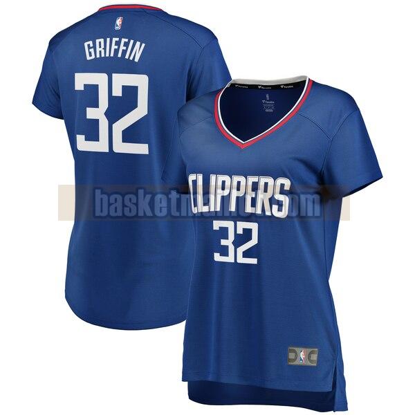 Maillot nba Los Angeles Clippers icon edition Femme Blake Griffin 32 Bleu