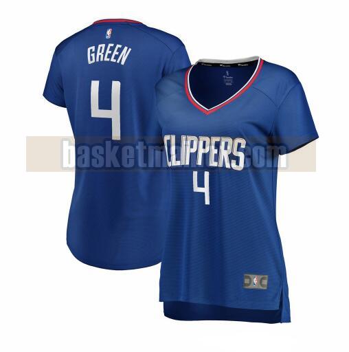 Maillot nba Los Angeles Clippers icon edition Femme JaMychal Green 4 Bleu