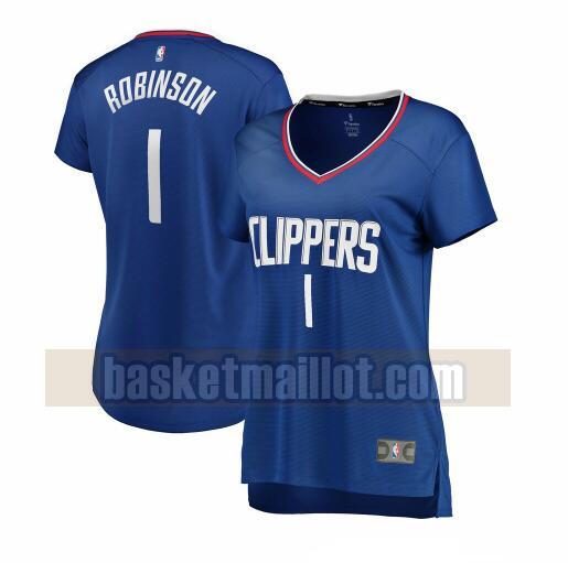 Maillot nba Los Angeles Clippers icon edition Femme Jerome Robinson 1 Bleu