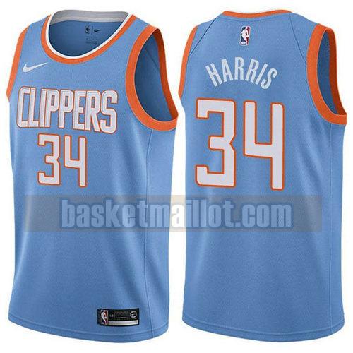 Maillot nba Los Angeles Clippers nike Homme Tobias Harris 34 Bleu