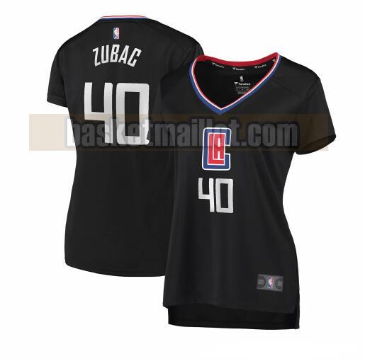 Maillot nba Los Angeles Clippers statement edition Femme Ivica Zubac 40 Noir