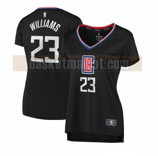 Maillot nba Los Angeles Clippers statement edition Femme Lou Williams 23 Noir