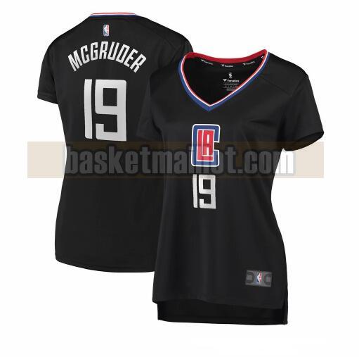 Maillot nba Los Angeles Clippers statement edition Femme Rodney McGruder 19 Noir