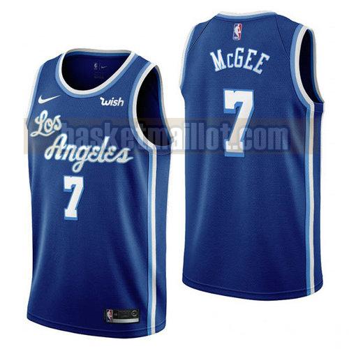 Maillot nba Los Angeles Lakers 2019-20 Homme Javale Mcgee 7 Bleu