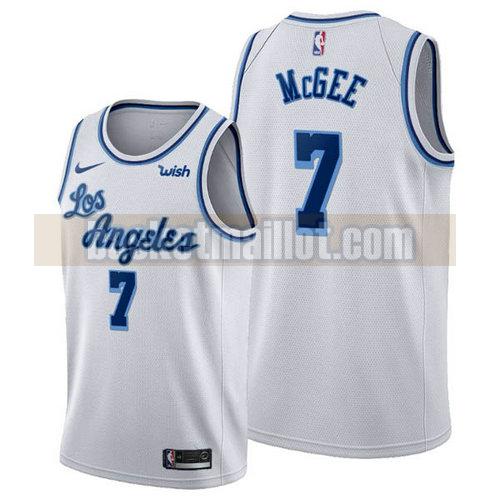 Maillot nba Los Angeles Lakers 2019-20 Homme Javale Mcgee 7 White