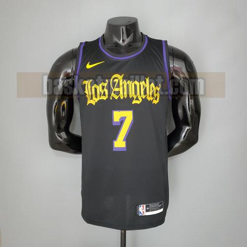 Maillot nba Los Angeles Lakers 2021 Homme ANTHONY 7 Le noir