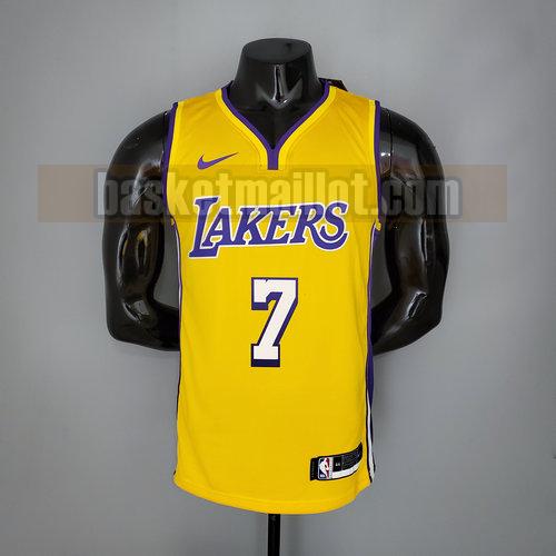 Maillot nba Los Angeles Lakers Homme ANTHONY 7 jaune
