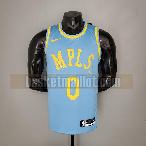 Maillot nba Los Angeles Lakers Minneapolis édition 2021 Homme YOUNG 0 Bleu