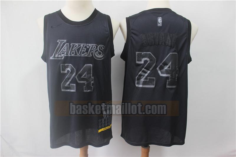 Maillot nba MVP Les Lakers de Los Angeles Homme Kobe Bryant 24 Noir